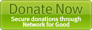 secure donations through Network for Good
